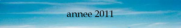 annee 2011