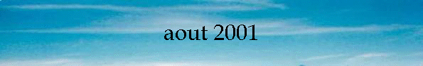aout 2001