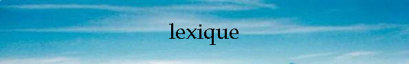 lexique